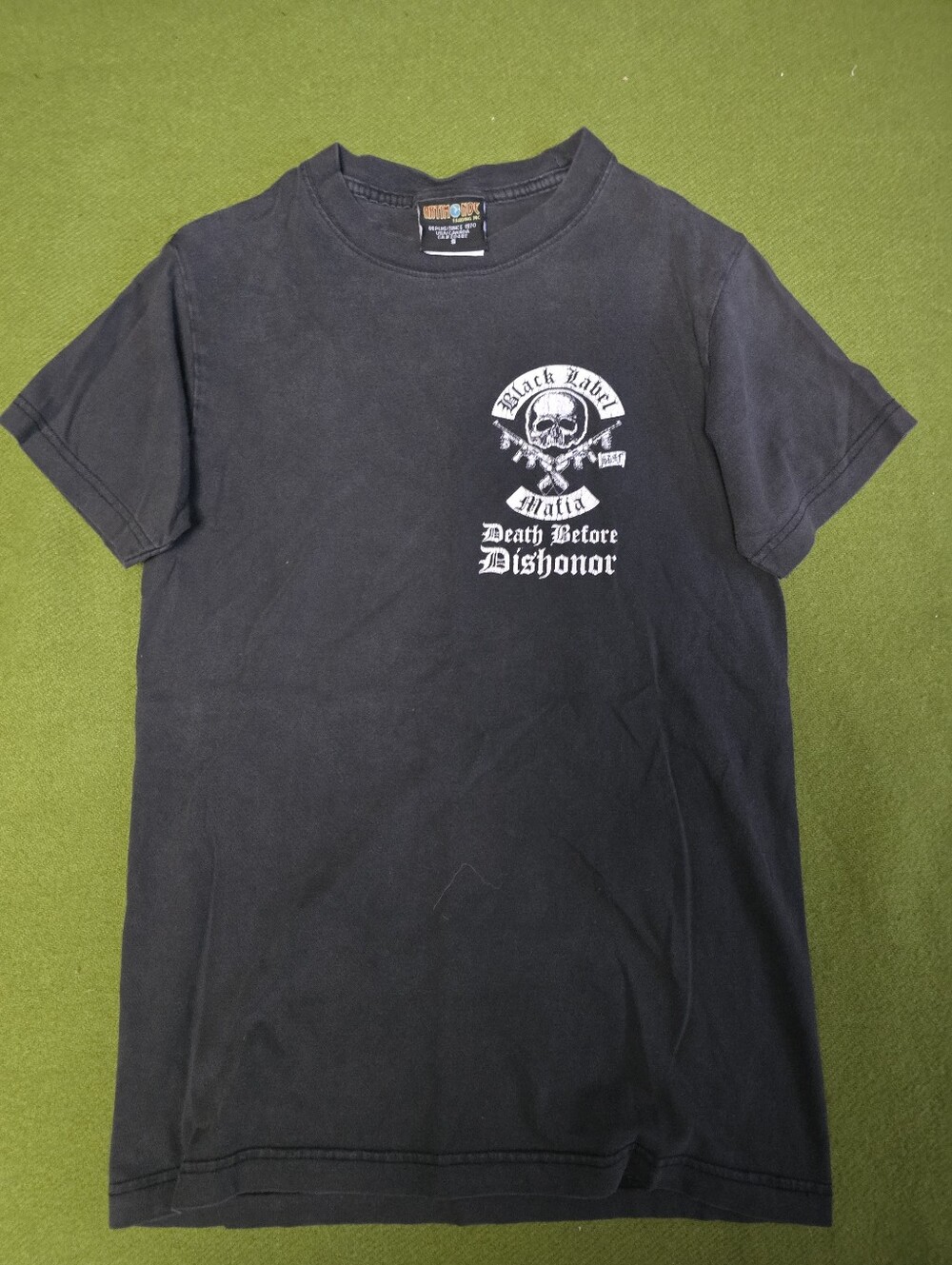 Black Label Graphic Crewneck T-Shirt